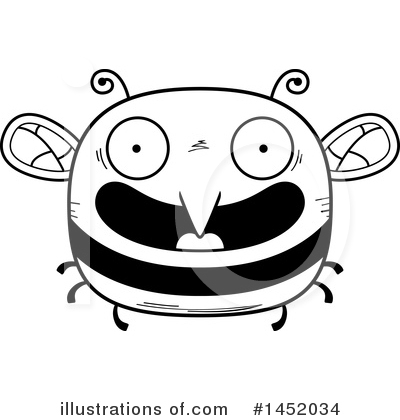 Royalty-Free (RF) Bee Clipart Illustration by Cory Thoman - Stock Sample #1452034