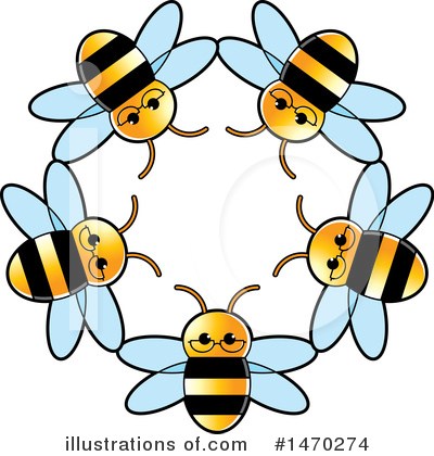 Bee Clipart #1470274 by Lal Perera