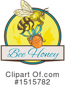 Bee Clipart #1515782 by patrimonio