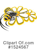 Bee Clipart #1524567 by Vector Tradition SM