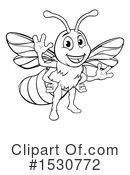 Bee Clipart #1530772 by AtStockIllustration