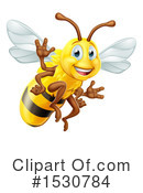Bee Clipart #1530784 by AtStockIllustration