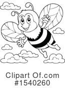 Bee Clipart #1540260 by visekart