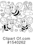Bee Clipart #1540262 by visekart