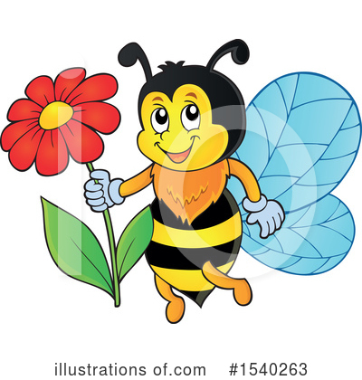Bees Clipart #1540263 by visekart