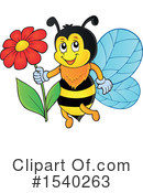 Bee Clipart #1540263 by visekart