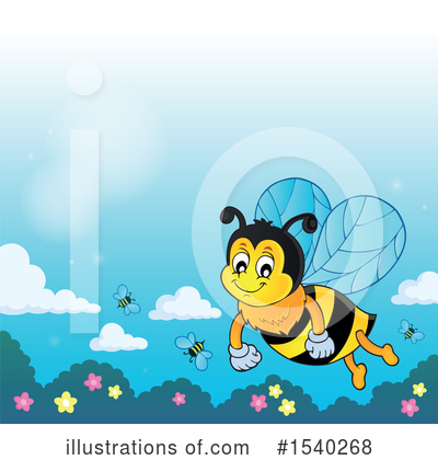 Bees Clipart #1540268 by visekart