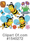 Bee Clipart #1540272 by visekart