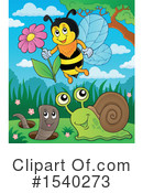 Bee Clipart #1540273 by visekart