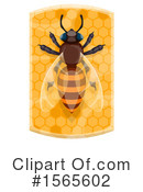 Bee Clipart #1565602 by Vector Tradition SM