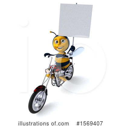 Royalty-Free (RF) Bee Clipart Illustration by Julos - Stock Sample #1569407