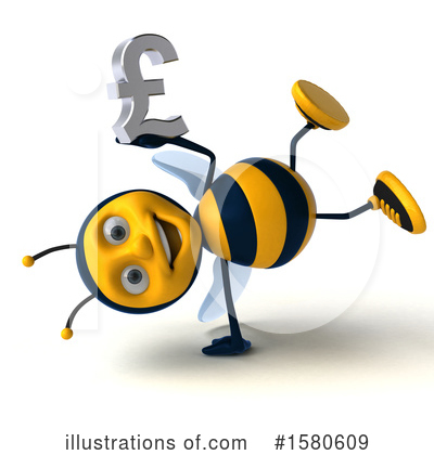 Royalty-Free (RF) Bee Clipart Illustration by Julos - Stock Sample #1580609