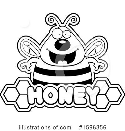 Royalty-Free (RF) Bee Clipart Illustration by Cory Thoman - Stock Sample #1596356