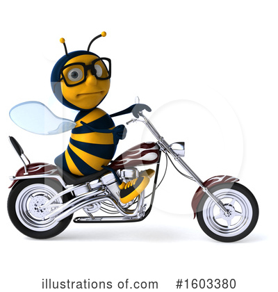Royalty-Free (RF) Bee Clipart Illustration by Julos - Stock Sample #1603380