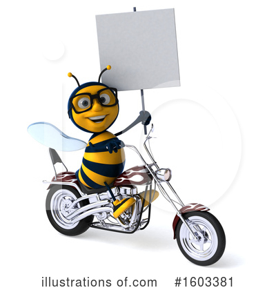 Royalty-Free (RF) Bee Clipart Illustration by Julos - Stock Sample #1603381
