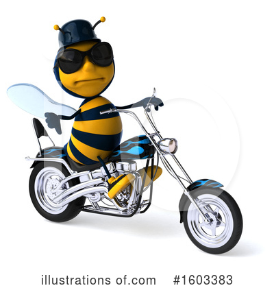 Royalty-Free (RF) Bee Clipart Illustration by Julos - Stock Sample #1603383