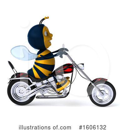 Royalty-Free (RF) Bee Clipart Illustration by Julos - Stock Sample #1606132