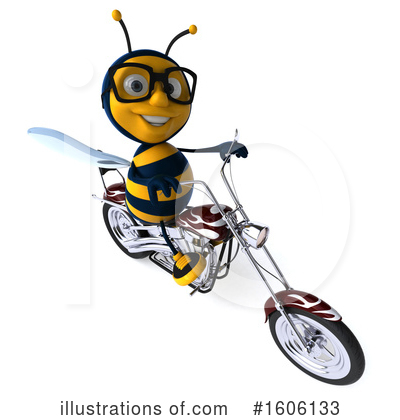 Royalty-Free (RF) Bee Clipart Illustration by Julos - Stock Sample #1606133