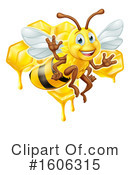 Bee Clipart #1606315 by AtStockIllustration