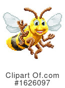 Bee Clipart #1626097 by AtStockIllustration
