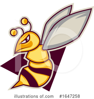 Royalty-Free (RF) Bee Clipart Illustration by Morphart Creations - Stock Sample #1647258