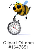 Bee Clipart #1647651 by Steve Young