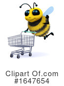 Bee Clipart #1647654 by Steve Young