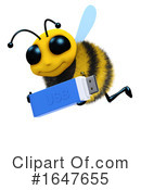 Bee Clipart #1647655 by Steve Young