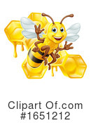 Bee Clipart #1651212 by AtStockIllustration