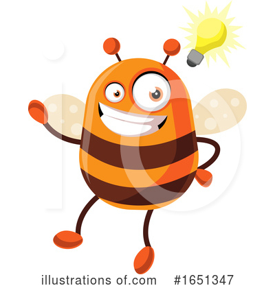 Royalty-Free (RF) Bee Clipart Illustration by Morphart Creations - Stock Sample #1651347