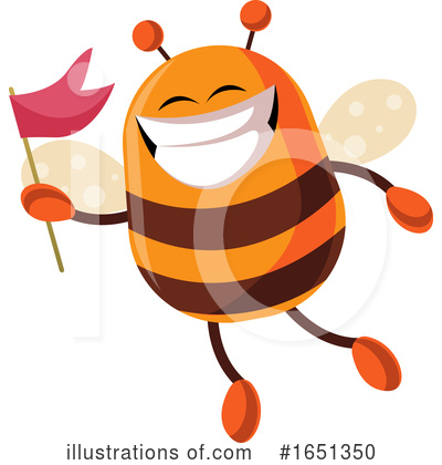 Royalty-Free (RF) Bee Clipart Illustration by Morphart Creations - Stock Sample #1651350