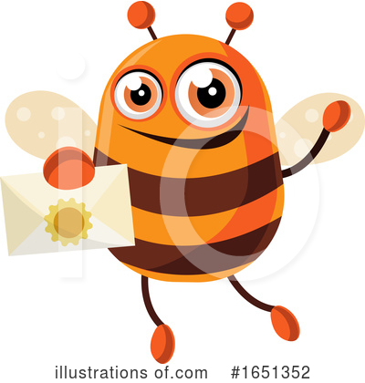 Royalty-Free (RF) Bee Clipart Illustration by Morphart Creations - Stock Sample #1651352