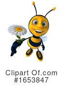 Bee Clipart #1653847 by Julos