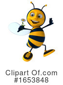 Bee Clipart #1653848 by Julos