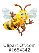 Bee Clipart #1654342 by AtStockIllustration