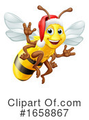 Bee Clipart #1658867 by AtStockIllustration