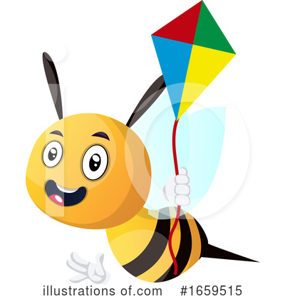 Royalty-Free (RF) Bee Clipart Illustration by Morphart Creations - Stock Sample #1659515