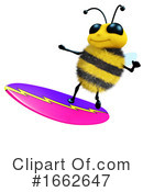 Bee Clipart #1662647 by Steve Young