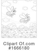 Bee Clipart #1666180 by Alex Bannykh