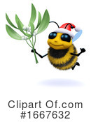 Bee Clipart #1667632 by Steve Young