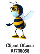 Bee Clipart #1708058 by Julos