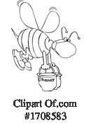 Bee Clipart #1708583 by djart