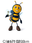 Bee Clipart #1713203 by Julos