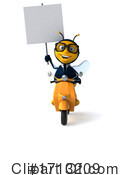 Bee Clipart #1713209 by Julos