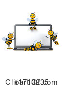 Bee Clipart #1713235 by Julos