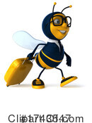 Bee Clipart #1743547 by Julos