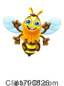 Bee Clipart #1793826 by AtStockIllustration