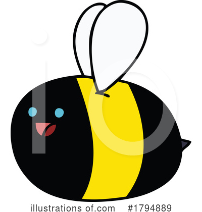 Bees Clipart #1794889 by lineartestpilot