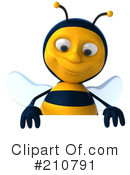 Bee Clipart #210791 by Julos