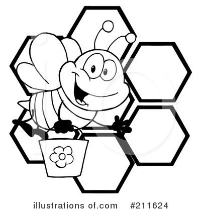 Honeycomb Clipart #211624 by Hit Toon
